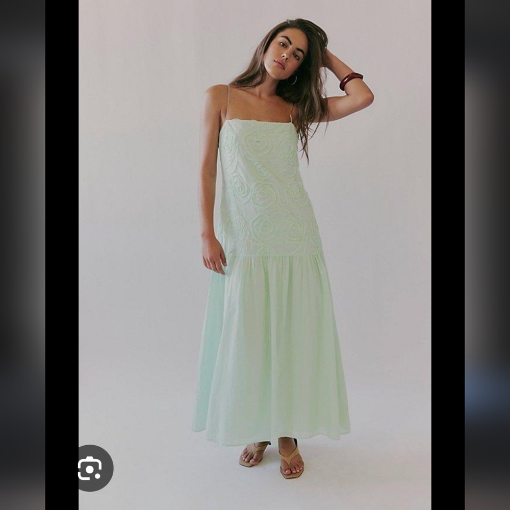 Bec+‎ Bridge Haze Elegant Mint Green Maxi Dress